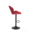 Ensemble de 2 tabourets de bar réglables avec dossier et repose-pieds, chaises de bar à hauteur de comptoir pour la cuisine