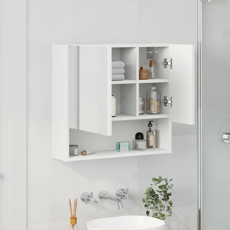 Bathroom Cabinet, White