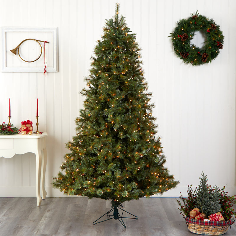 Sommer 90' H Lighted Artificial Christmas Tree