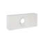 Void Console Table, White Stone
