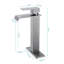Robinet de lavabo de salle de bain à une poignée-115827321