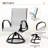8 - Person Aluminum Outdoor Dining Dining Set With Sunbrella Swivel Rocking Dining Armchairs-112324265