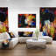 «Kiss of Paint», impression sur toile tendue-29490748