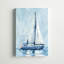 «Lone Sailboat II» par Emma Caroline - peinture sur toile tendue-1811747010