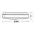 18CF9E26A086400B8C191EB4C0BD41A7 Cirrus 14" LED Drum 120-277v, 5 CCT And Lumen Selectable, White-1127966375