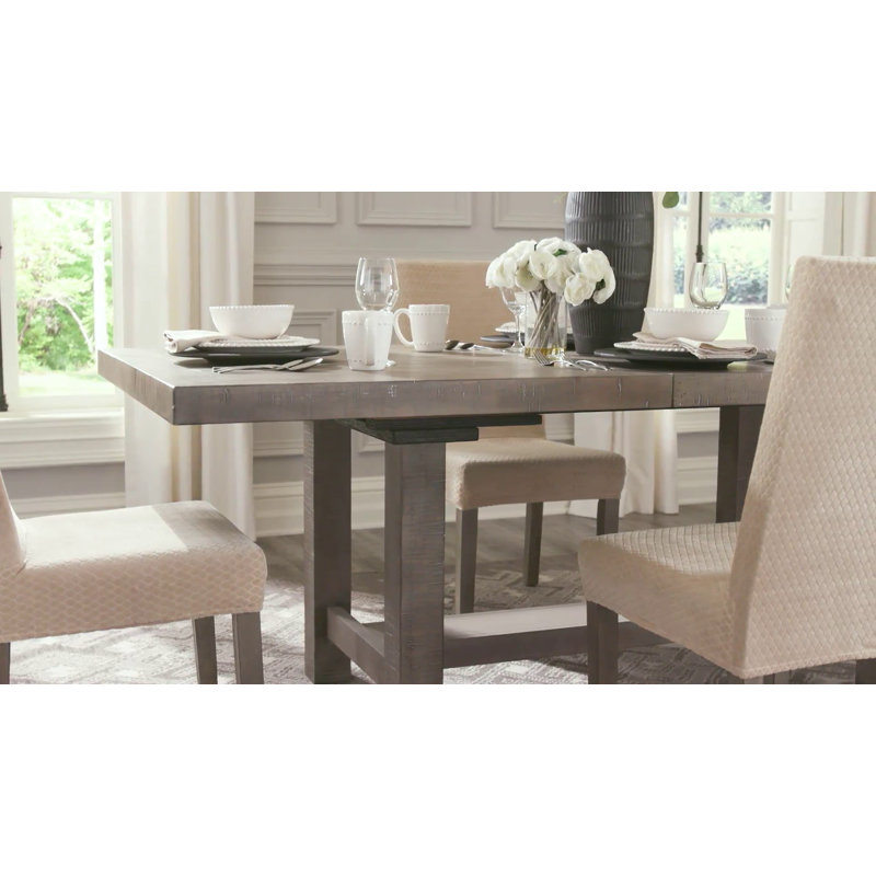 Garnet Stretch Pique Short Dining Chair Slipcover