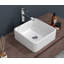 Lavabo de salle de bain vasque carré en céramique 15X15