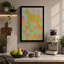 Striped Geometry Geometric - Print-136792483-136792478