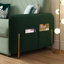 Velvet Square Arms Sofa Bed-137369507