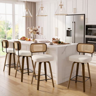 Tabouret de bar et de comptoir pivotant Adianey