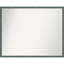 Miroir mural bleu et gris-947598202