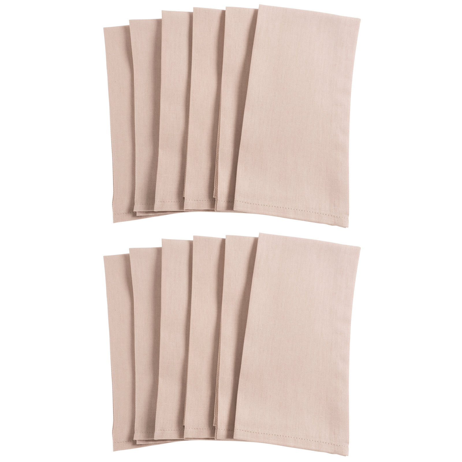 Chateau 20" Napkins, Taupe
