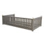 Balancelle de patio en bois pour lit simple avec patio-130038404