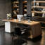 Table de bureau 94,49 po Modern-133693477