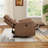 40.9” Wide Modern Faux Leather Electric Standard Recliner With USB & Type-C Ports (Set Of 2)-807499637