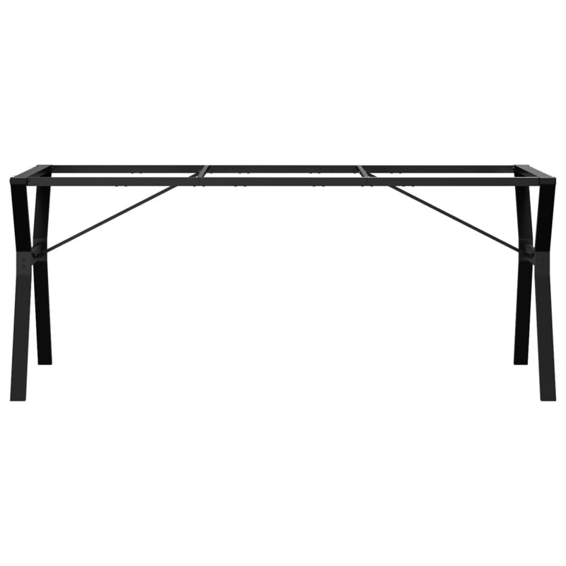 Armony Dining Table Legs Y-Frame Steel, 73cm H x 180cm W x 80cm D