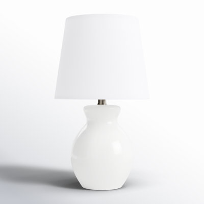 Momsen Drum Ceramic Table Lamp