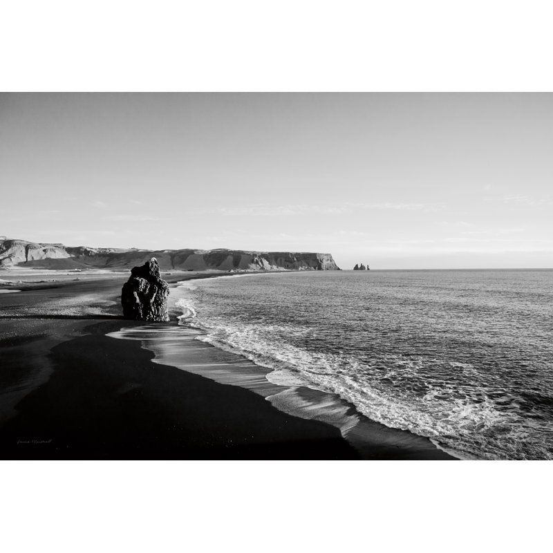 Reynisfjara by Laura Marshall - No Frame Print on Canvas, 20cm H x 30cm W x 3.8cm D