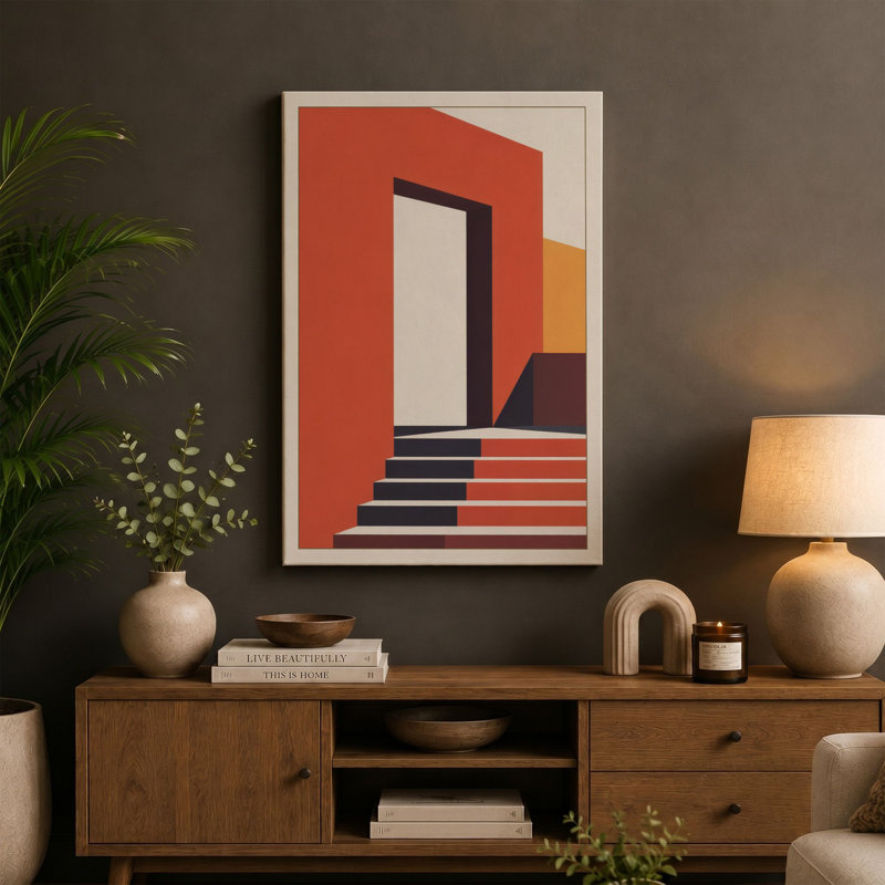Print, 18x12 - 45.7 x 30.5 cm, Ochre Border