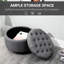 Rangement à boutons en tissu gris - Rehaussez le style du repose-pieds de votre maison pour ajouter de l'élégance à votre espace de vie