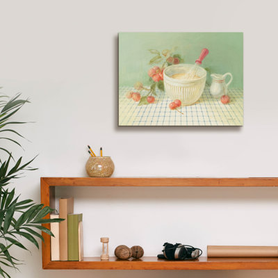 Epic Graffiti 'Baking With Cherries'  by Danhui Nai Canvas Wall Art