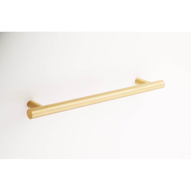 Madelyn Carter Katia Solid Brass Drawer Pull, 6", Satin Brass