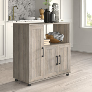 Nelms 72 Kitchen Pantry Millwood Pines Finish: Washed Oak