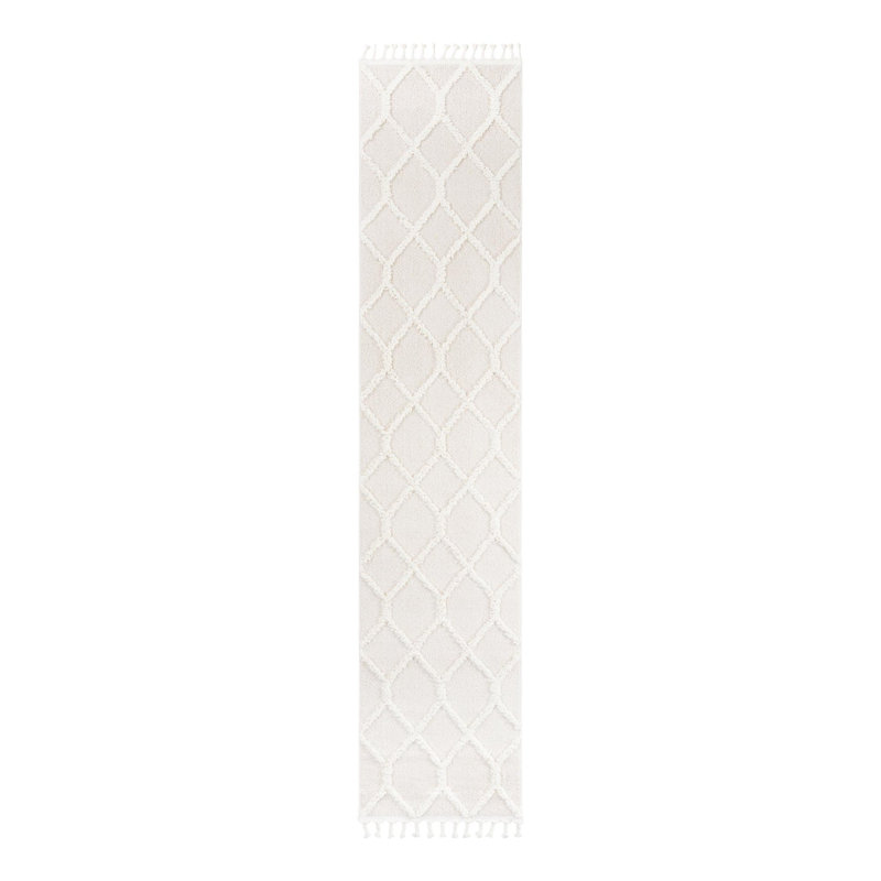 Geometric Indoor Rug, Runner 2'7" x 12'