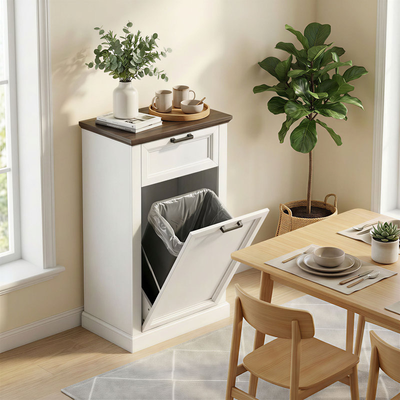 Armoire à poubelle avec tiroir Tilt Out