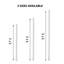 Tringle à rideaux simple réglable à surface plate Café Rod-35540043-70866520