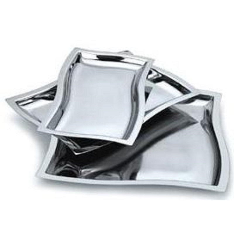 Coltun Stainless Steel Tray - Set of 3