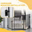 Free Standing Pet Gate With Door-67182273