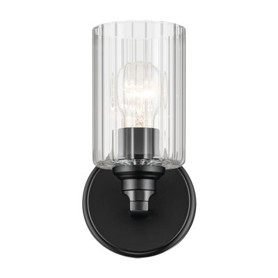 9.5" 1-Light Wall Sconce with Glass
