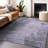 Machine Washable Indoor/Outdoor Xhevrie Purple Rug-923971660