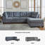 Canapé modulaire rembourré 6 pièces Ikumi-90630247-90630248