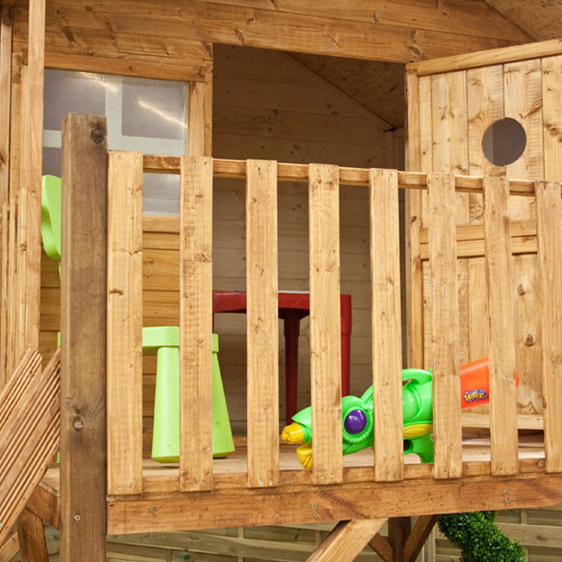 Mercia Poppy Playhouse with Tower, No