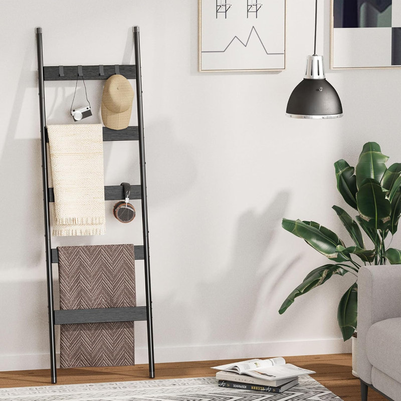 Farmhouse wall inclined decorative rack