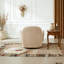 Chaise d'appoint pour le salon avec fonction pivotante-239114633