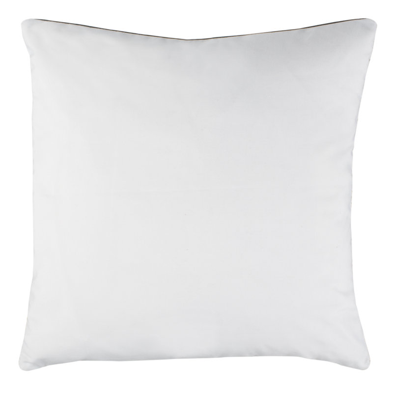 North Embroidered Reversible Throw Pillow