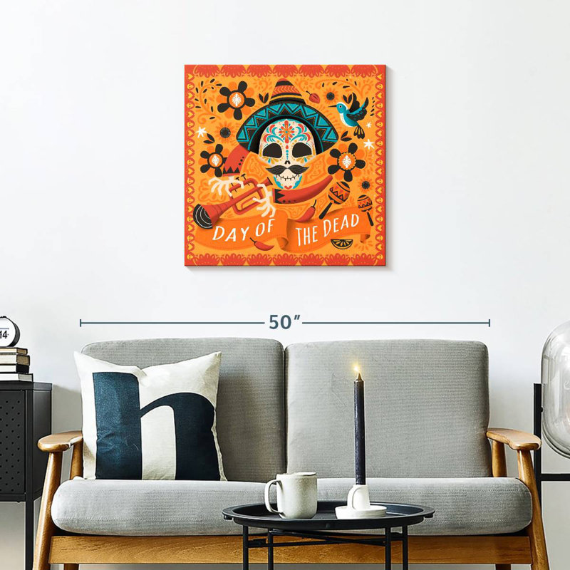 Lelend, Jour des Morts, Mexique, H 24 po x l 24 po
