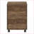 File Cabinets, Rolling Mobile 3 Drawer Printer Stand, Contemporary Walnut Brown | Particle Board | Brown-332876682