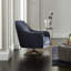Fauteuil capitonné de 28 cm de large