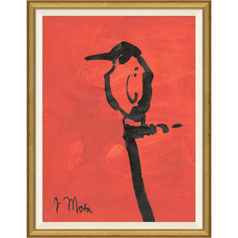 Bird Series III - Peinture encadrée
