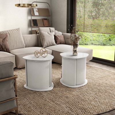 Hallenbeck 2-Piece End Table Set