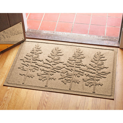 WaterHog Fir Forest 23 in. x 35 in. Indoor Outdoor Doormat