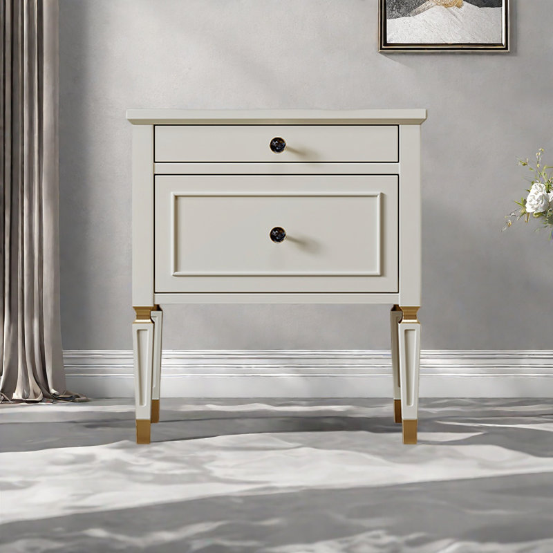 Bedroom drawer cabinet, White