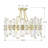 Demitrius 4-Light 20.75" Semi Flush Mount-1083620104