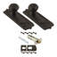 Assiette Egg & Dart avec bouton de porte Egg & Dart-411007165-411007164