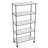 7500Lbs Heavy Duty Adjustable Storage Rack Metal Shelf Wire Shelving Unit With Wheels & Shelf Liners-493882998-493883003