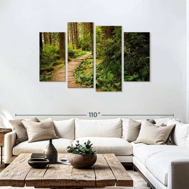 Sentier de randonnée Alvord Redwoods, H 48 po x l 75 po